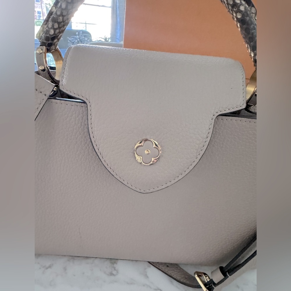 LV Capucines BB handbag, New condition,Taupe Color, it comes with box,dust bag. - Picture 5 of 6